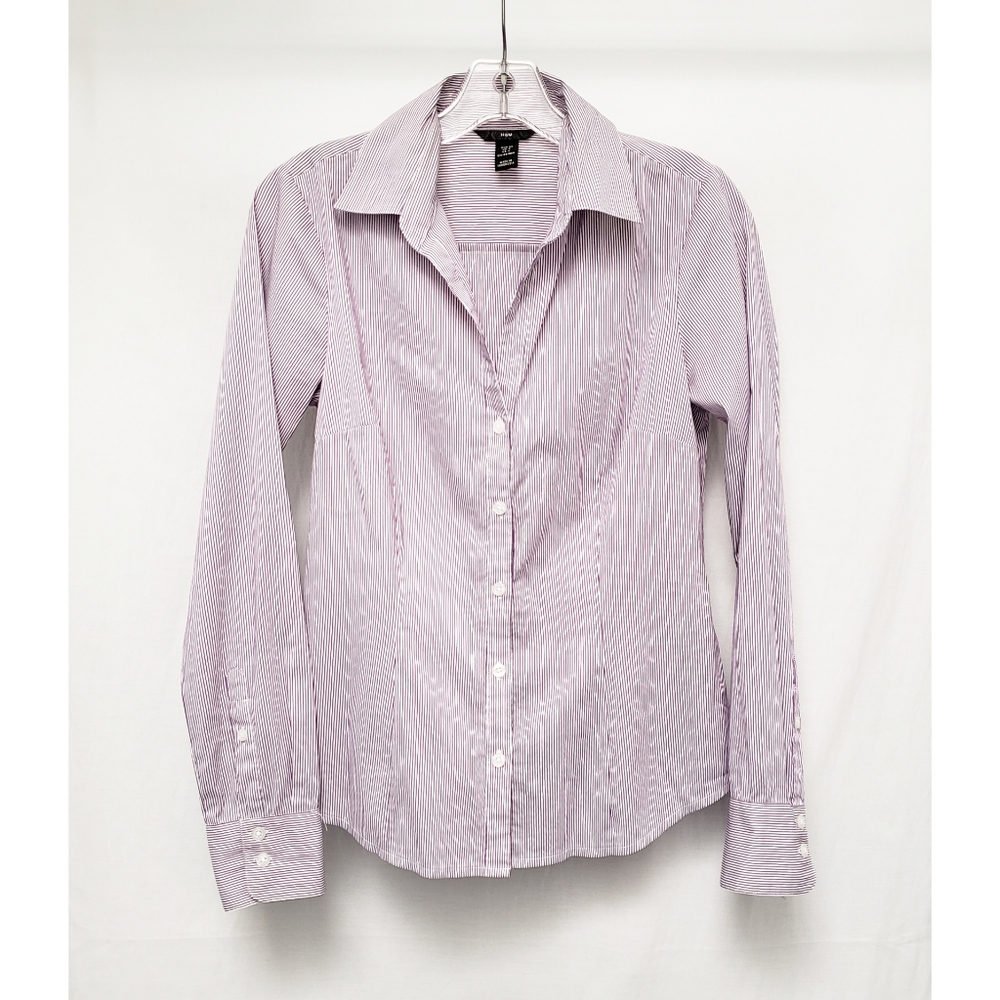 H&M Striped Button Down Shirt